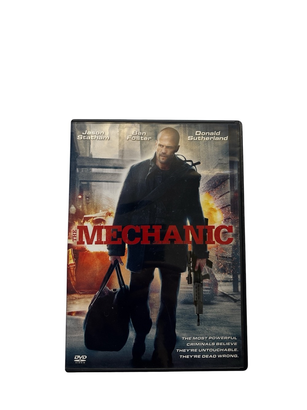 The Mechanic DVD - Action Thriller (Red Title)